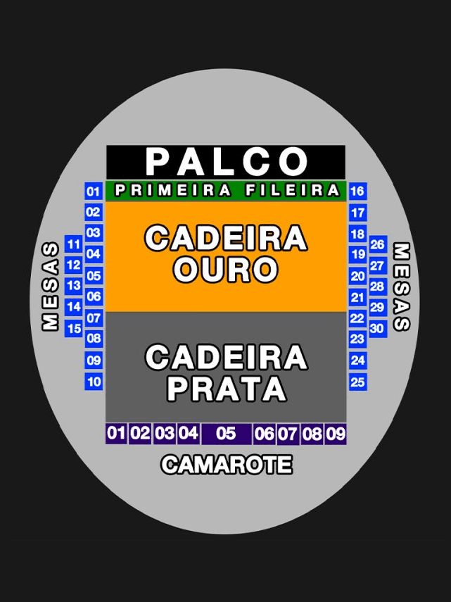 Mapa do evento - Rodrigo Teaser em Sorocaba